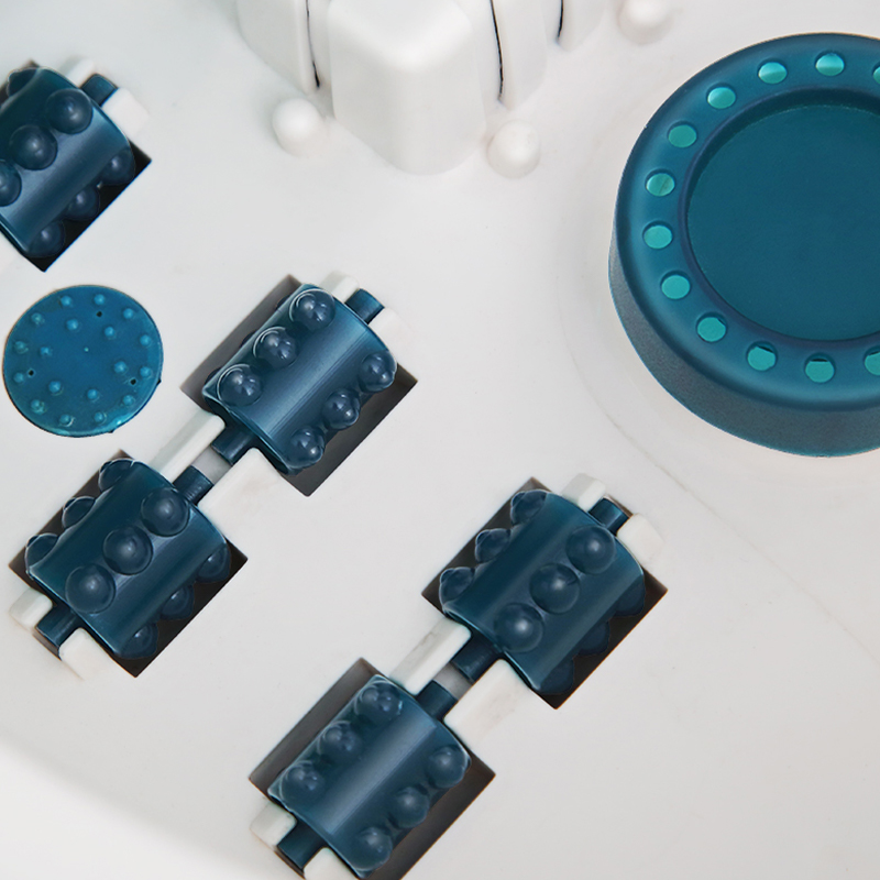 MM-19A Isı Kabarcıklı ve Titreşim Masajlı Ayak Spa Banyosu Masaj Cihazı