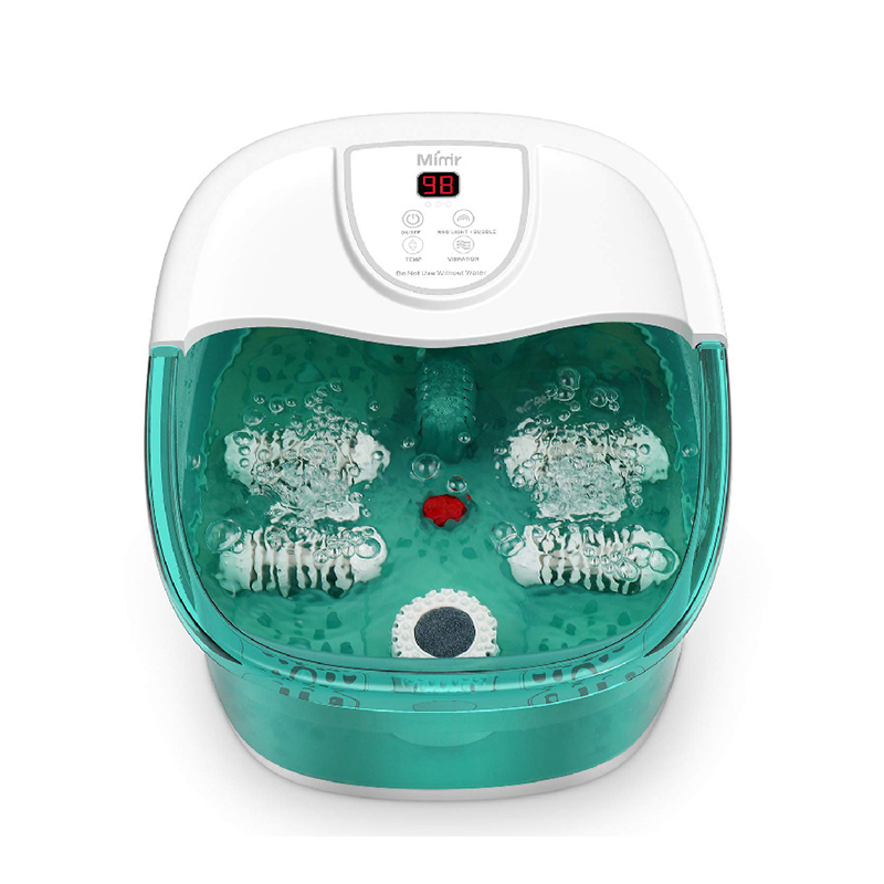 MM-20A-3 Isı ve Dört Büyük Masaj Silindirli Ayak Spa Banyosu Masaj Cihazı