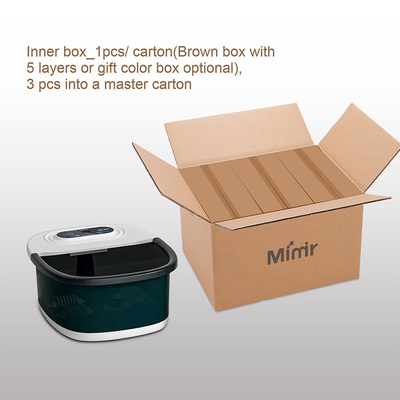 MM-20M-8 Titreşimli Manuel Ayak Spa Banyosu Masaj Aleti