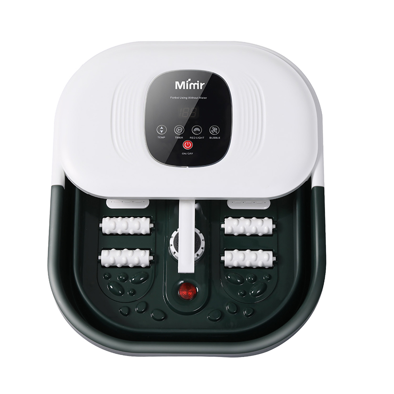 MZD-22B-1 Ayak Rahatlama Masajı İçin Ponza Taşlı Katlanabilir Ayak Spa Makinesi