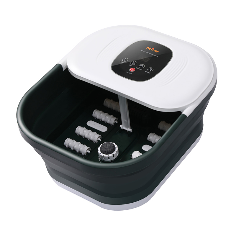MZD-22B-1 Ayak Rahatlama Masajı İçin Ponza Taşlı Katlanabilir Ayak Spa Makinesi