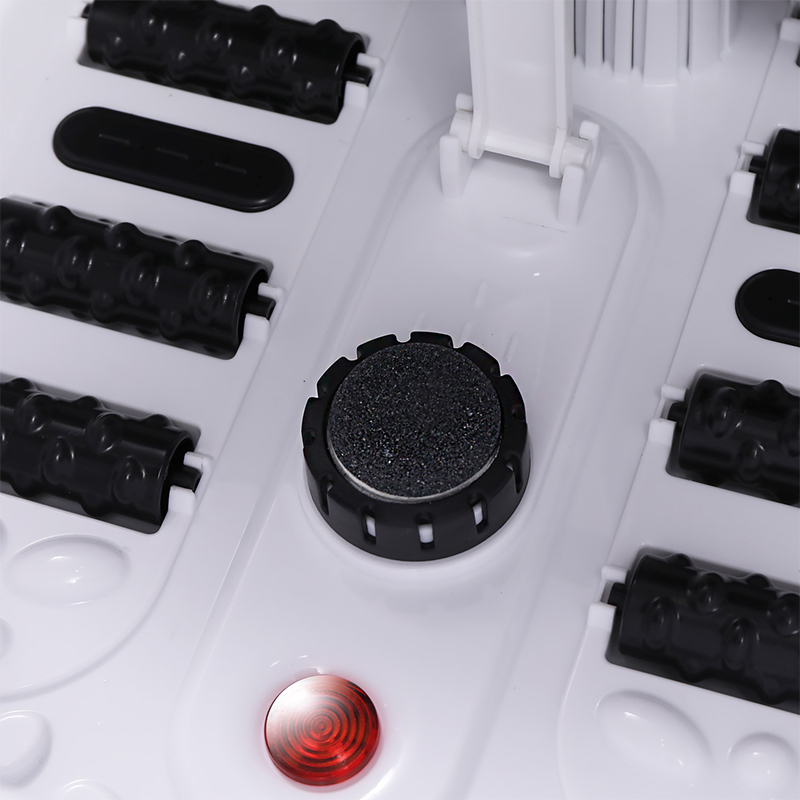 MZD-22B-2 500W Katlanabilir Ayak Spa Makinesi, Ayak Rahatlama Masajı için 8 adet Masaj Silindiri ile