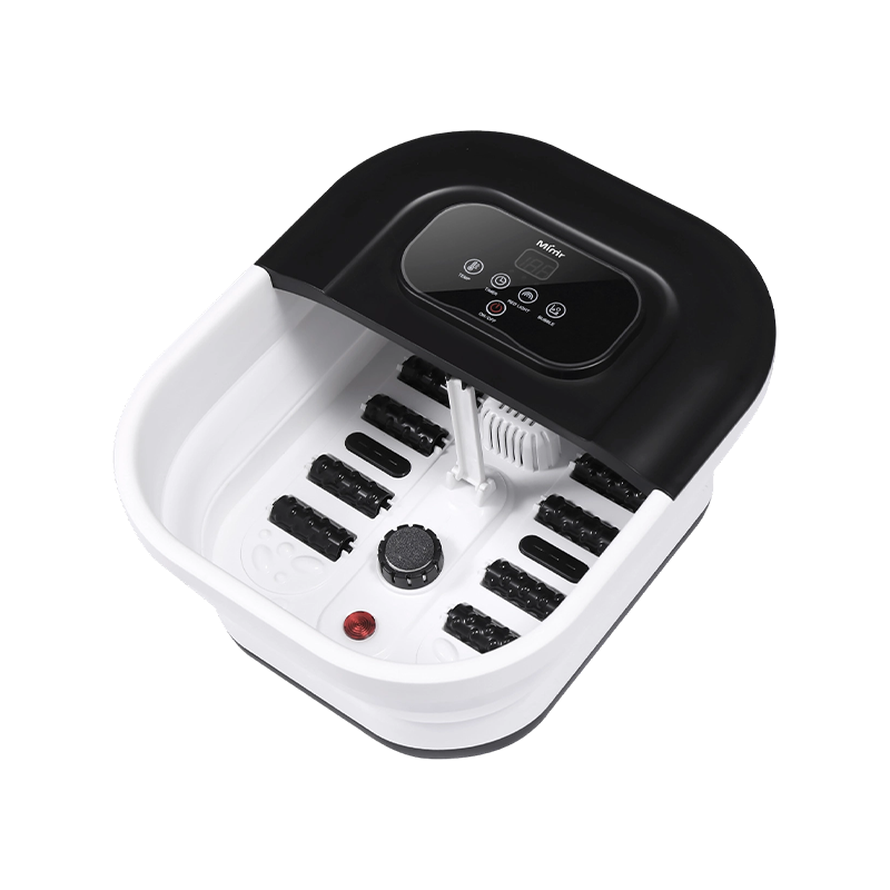 MZD-22B-2 500W Katlanabilir Ayak Spa Makinesi, Ayak Rahatlama Masajı için 8 adet Masaj Silindiri ile