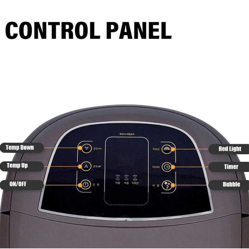 JD-618 Döner Masaj Silindirleri ile Otomatik Ayak Spa Banyosu Masaj Makinesi